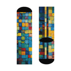 Oil Matrix Cushioned Crew Socks