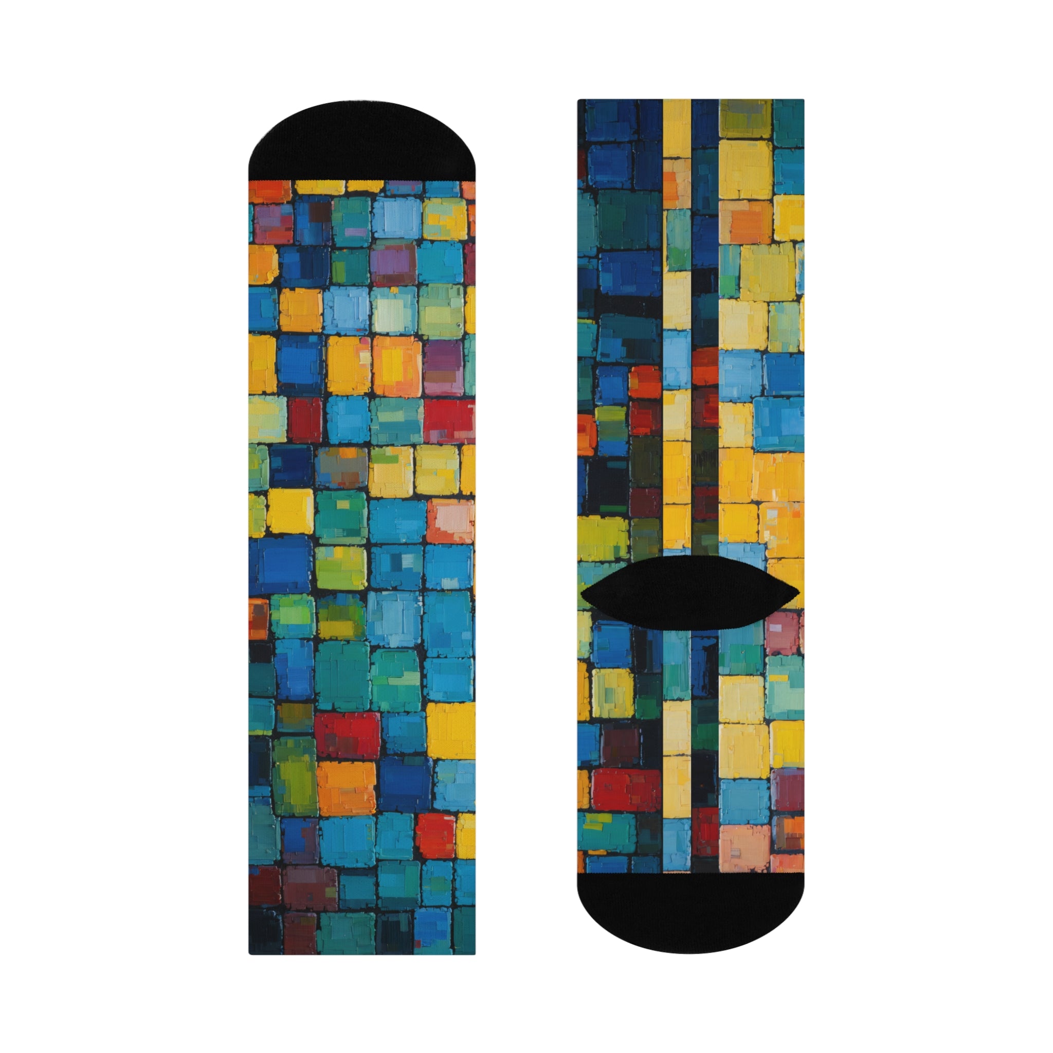 Oil Matrix Cushioned Crew Socks