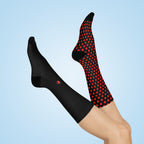 Ladybug Cushioned Crew Socks