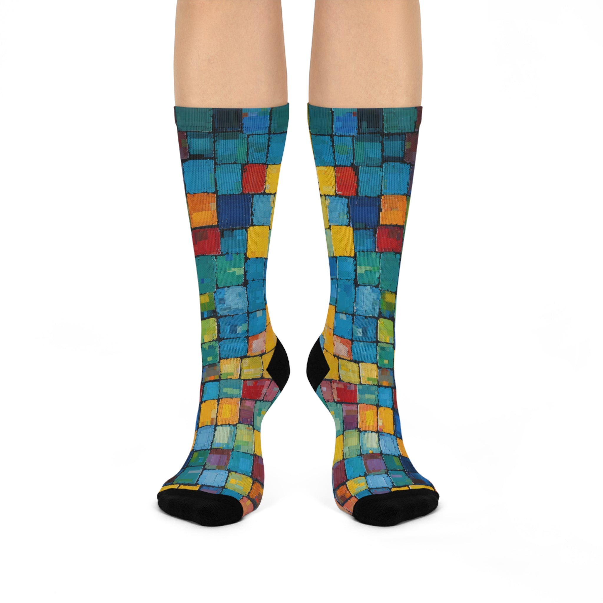 Oil Matrix Cushioned Crew Socks