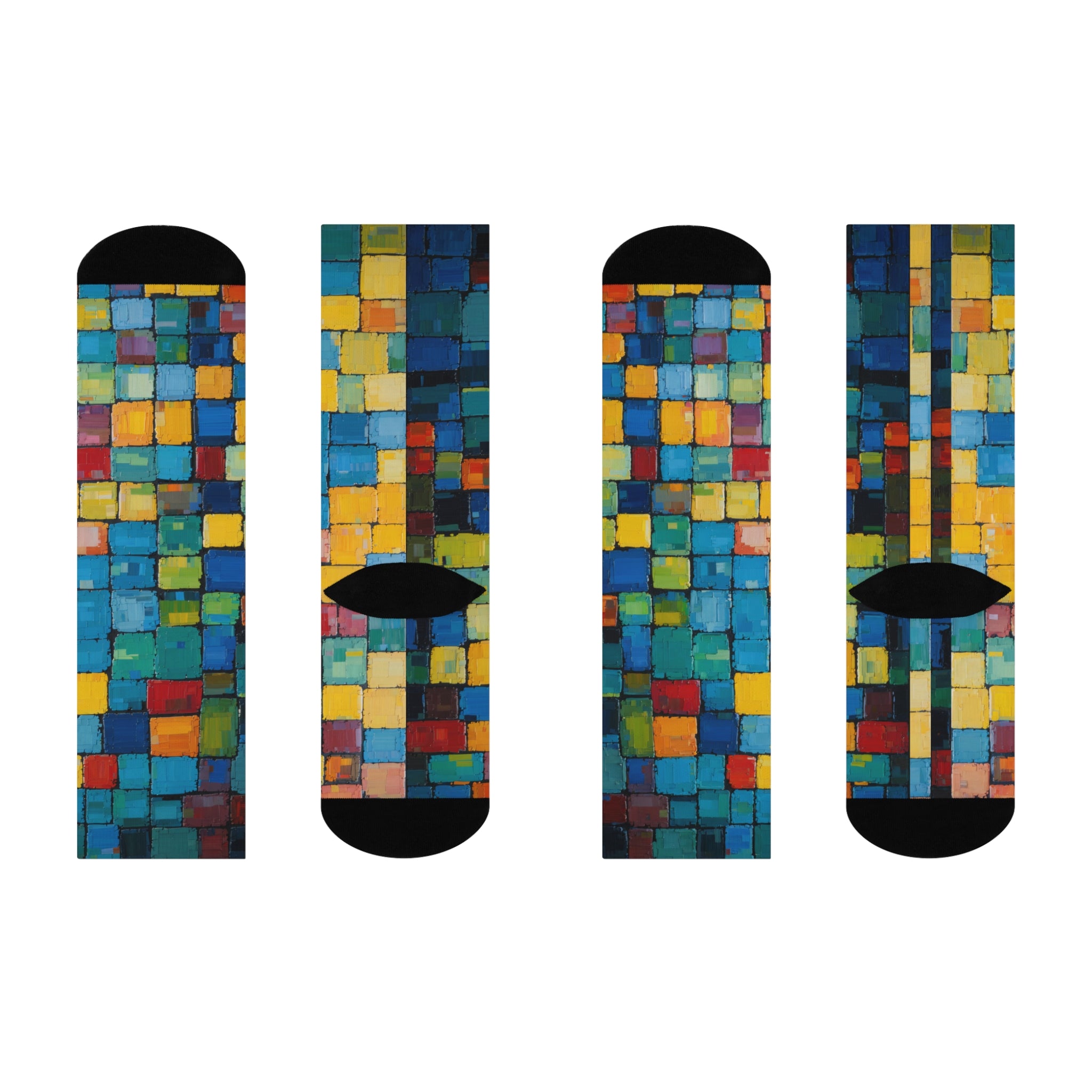 Oil Matrix Cushioned Crew Socks