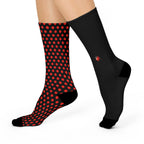 Ladybug Cushioned Crew Socks