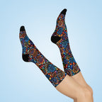 Kaleidorose Cushioned Crew Socks