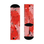 Scarlet Resolve Cushioned Crew Socks