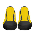 Gold All Over Canvas Lowtops (black pair front)