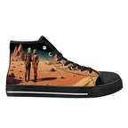 Mars Canvas Hightops (black right outside)