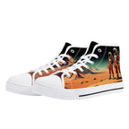 Mars Canvas Hightops (white pair angled)