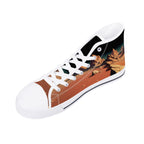 Mars Canvas Hightops (white right above angled)