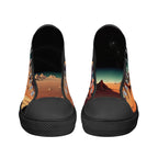 Mars Canvas Hightops (black pair front)