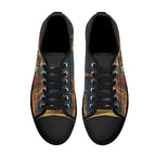 Mars Escape Canvas Lowtops (black pair top)