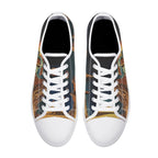 Mars Escape Canvas Lowtops (white pair top)