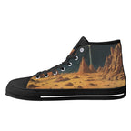 Mars Escape Canvas Hightops (black right inside)