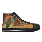 Mars Escape Canvas Hightops (black right outside)