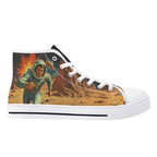 Mars Escape Canvas Hightops (white right outside)