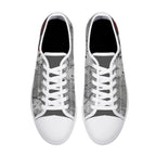 Adorned Canvas Lowtops (white pair top)