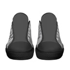 Adorned Canvas Lowtops (black pair front)