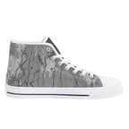 Adorned Canvas Hightops (white left inside)