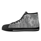 Adorned Canvas Hightops (black right inside)