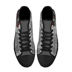 Adorned Canvas Hightops (black pair top)