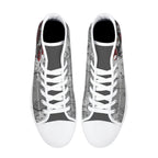 Adorned Canvas Hightops (white pair top)