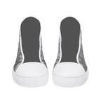 Adorned Canvas Hightops (white pair front)