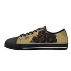Alas Poor Yorick Canvas Lowtops (black right inside)