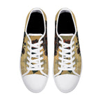 Alas Poor Yorick Canvas Lowtops (white pair top)
