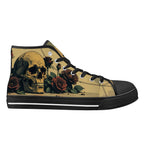 Alas Poor Yorick Canvas Hightops (black right outside)