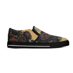 Alas Poor Yorick Canvas Slipons (black right outside)