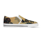Alas Poor Yorick Canvas Slipons (white left inside)