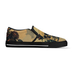 Alas Poor Yorick Canvas Slipons (black left inside)