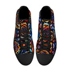 Kaleidorose Canvas Hightops (black pair top)