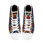 Kaleidorose Canvas Hightops (white pair top)