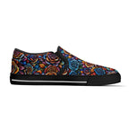 Kaleidorose Canvas Slipons (black left inside)