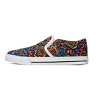 Kaleidorose Canvas Slipons (white left outside)