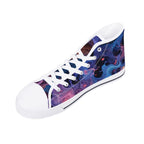 Aethonox Mortis Canvas Hightops (white right above angled)