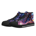 Aethonox Mortis Canvas Hightops (black pair angled)