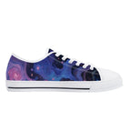 Aethonox Mortis Canvas Lowtops (white left inside)