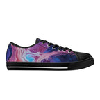 Aethonox Mortis Canvas Lowtops (black right outside)