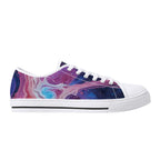 Aethonox Mortis Canvas Lowtops (white right outside)