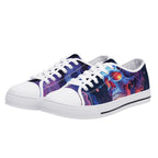 Aethonox Mortis Canvas Lowtops (white pair angled)