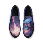 Aethonox Mortis Canvas Slipons (black pair top)