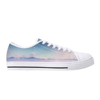Cherry Blossom Dream Canvas Lowtops (white right outside)