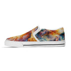 Nebula Scape Canvas Slipons (white right inside)