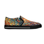 Prism Burst Canvas Slipons (black right outside)