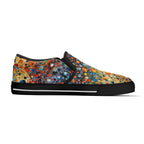 Prism Burst Canvas Slipons (black left inside)