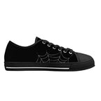 Umbra Web Canvas Lowtops (black left inside)