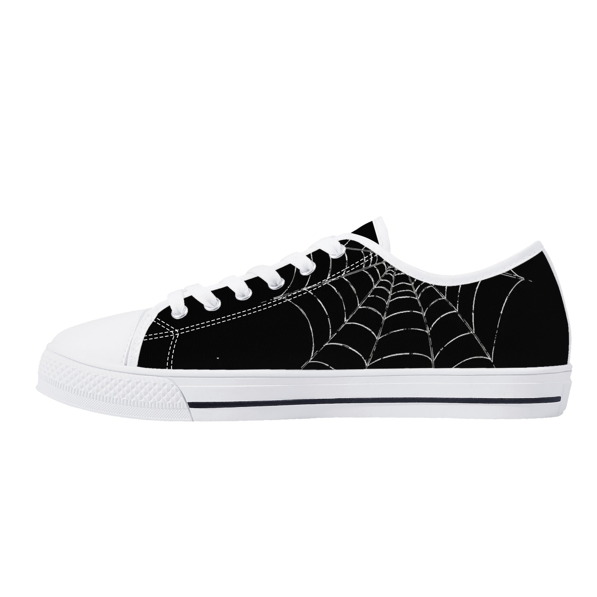 Umbra Web Canvas Lowtops (white right inside)