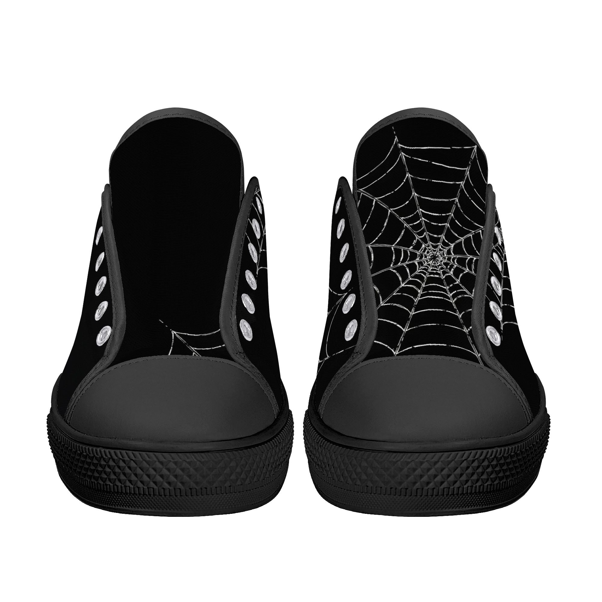 Umbra Web Canvas Lowtops (black pair front)