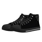 Umbra Web Canvas Hightops (black pair angled)
